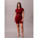 Short Sleeve Top 19163 Seamless Emblem+d  CALVIN KLEIN