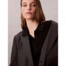 Ss Aop Jacquard Mini Dress Black  CALVIN KLEIN