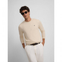 Jersey Classic Cuello Redondo Beige Clar  SILBON
