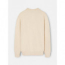 Jersey Classic Cuello Redondo Beige Clar  SILBON