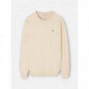 Jersey Classic Cuello Redondo Beige Clar  SILBON