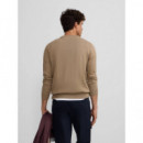 Jersey Classic Cuello Redondo Beige Oscu  SILBON