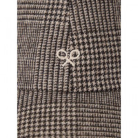 Gorra Principe de Gales Beige  SILBON