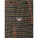 Gorra Principe de Gales Marron  SILBON