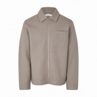 Jerséis y Sudaderas Chaqueta SAMSØE SAMSØE Hannes Full Zip 14612 Elephant Skin