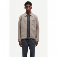 Jerséis y Sudaderas Chaqueta SAMSØE SAMSØE Hannes Full Zip 14612 Elephant Skin