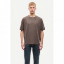 Camisetas Hombre Camiseta SAMSØE SAMSØE Sapigment T-shirt 15489 Turkish Coffee