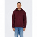ONLY&SONS Jerséis y Sudaderas Sudadera Only & Sons con Capucha Unicolor Ceres Port Royale