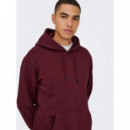 ONLY&SONS Jerséis y Sudaderas Sudadera Only & Sons con Capucha Unicolor Ceres Port Royale