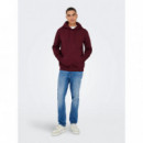 ONLY&SONS Jerséis y Sudaderas Sudadera Only & Sons con Capucha Unicolor Ceres Port Royale