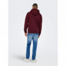 ONLY&SONS Jerséis y Sudaderas Sudadera Only & Sons con Capucha Unicolor Ceres Port Royale