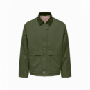 ONLY&SONS Chaquetas Hombre Abrigo Only & Sons Kosmo Olive Night