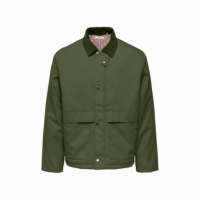 ONLY&SONS Chaquetas Hombre Abrigo Only & Sons Kosmo Olive Night