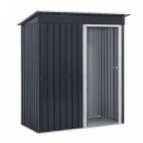 Caseta de Metal Puerta Corredera Antracita AIRMEC 89X163X182 Cm (1.5M2)