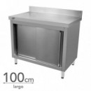 Armario de Trabajo con Zocalo-puerta LARRYHOUSE 100X60X85 Cm