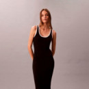 Vestido Slim sin Mangas de Punto de Algodón  CALVIN KLEIN