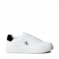 Zapatillas de Piel con Logo Distintivo  CALVIN KLEIN