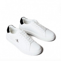 Zapatillas de Piel con Logo Distintivo  CALVIN KLEIN