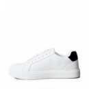 Zapatillas de Piel con Logo Distintivo  CALVIN KLEIN