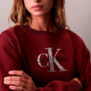 Sudadera Holgada de Felpa con Monologo  CALVIN KLEIN