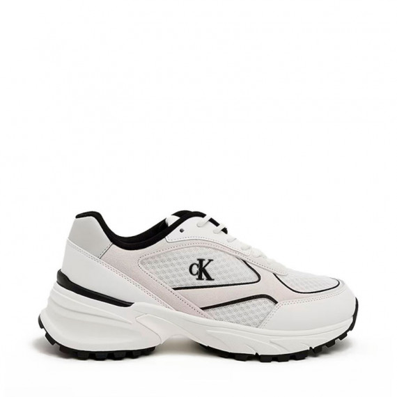 Zapatillas de Piel y Malla Transpirables  CALVIN KLEIN