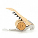 2F Corkscrew Wine & Champagne Gold PULLTEX 109-119
