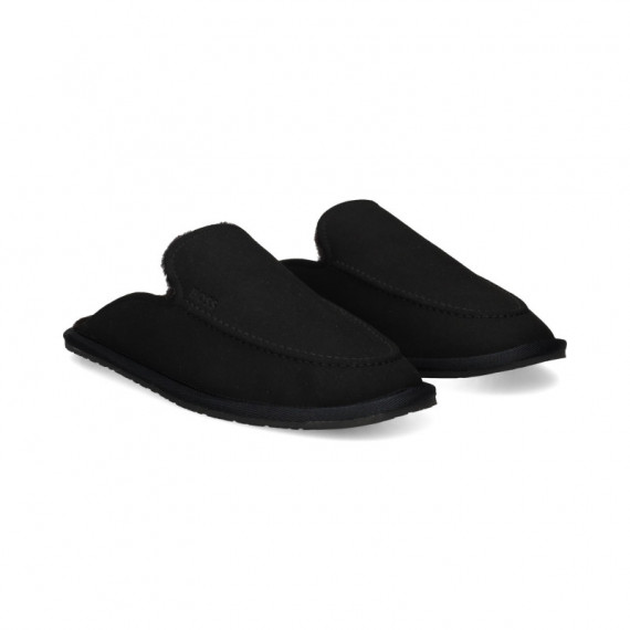 Zapatilla de Casa ante Negro  HUGO BOSS