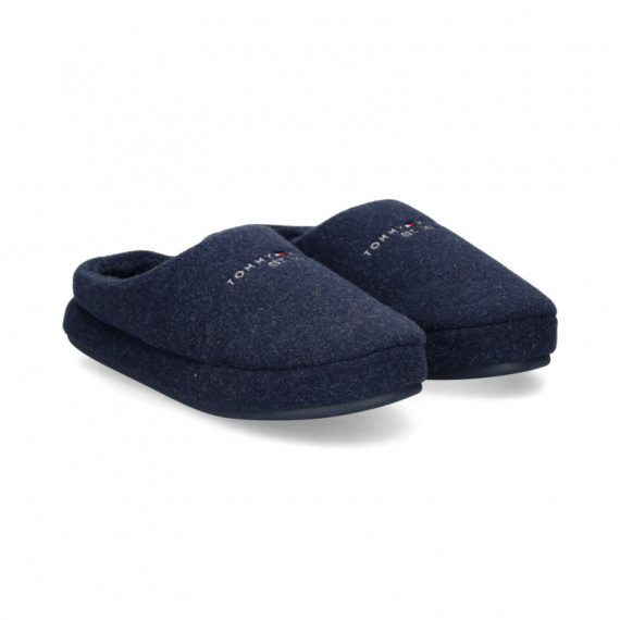 ZAPATILLA DE CASA FELPA AZUL