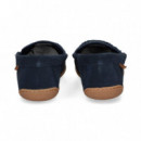 Mocasin Slipper ante Azul  POLO RALPH LAUREN