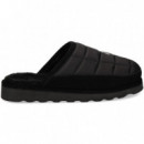 Zueco Nylon+ante Negro  POLO RALPH LAUREN