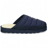 Zueco Nylon+ante Azul  POLO RALPH LAUREN