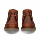 Botin Wallaby Grass Cuero  PANAMA JACK