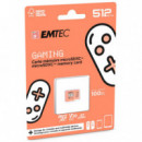 Memoria Micro Sdxc 512GB EMTEC Uhs-i U3 V30 A1 Gaming