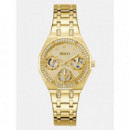 Reloj Kryptonite Dorado  GUESS