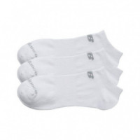 Nb Perfomance Basic Noshow 3 Pack White  NEW BALANCE