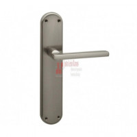 Juego Manivela C/placa Laton Mate Sv-p200