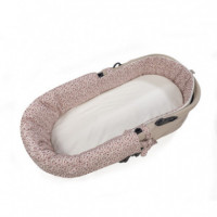 Cubre Capazo Dual + Sábanas Ajustable Capazo Cherry PASITO A PASITO