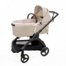 Cubre Capazo Varillas + Sábanas Ajustable Capazo Cherry Pasito A Pasito