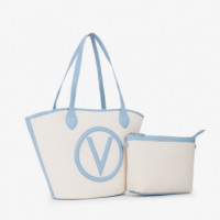 VALENTINO HAND BAGS Shopping Blanco VBS7QO02CAN-S35