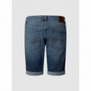 PEPE JEANS Shorts Straight Cash Azules PM801081EE5-000