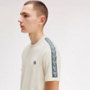 Camiseta Contrast Tape Ringer  FRED PERRY