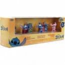 Set 6 Figuras Metal Stitch 4 Cm  JADA