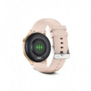 KSIX Reloj Inteligente CORE2 Amoled Rosa Llamadas, Notificaciones Monitor de Sueño