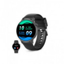 KSIX Reloj Inteligente CORE2 Amoled Negro,llamadas,notificaciones, Monitor de Sueño