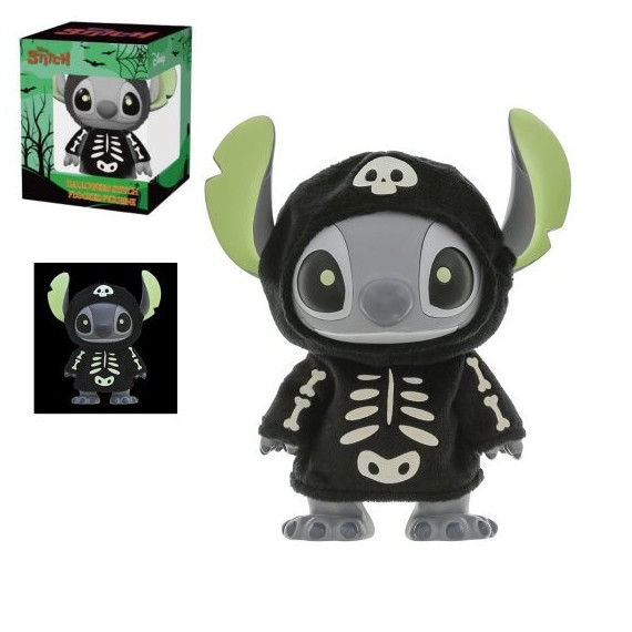 Figura Stitch Vestido de Esqueleto Halloween  ENESCO