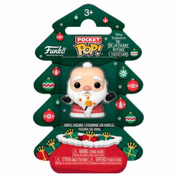 FUNKO Pocket Santa Pesadilla Antes de Navidad Disney