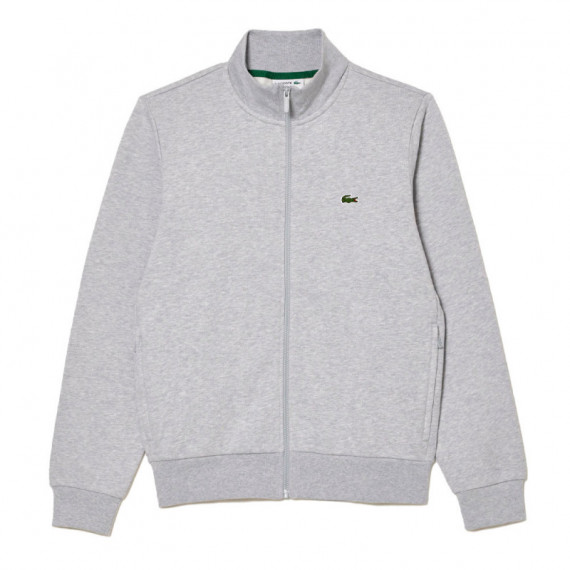 Sudadera de Felpa de Cuello Alto y Cremallera  LACOSTE