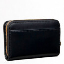 Cartera de Piel Mediana con Cremallera  CALVIN KLEIN