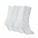 Pack de 4 Calcetines Altos  CALVIN KLEIN