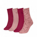 Pack de 4 Calcetines Altos  CALVIN KLEIN